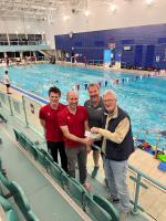 Donation to Cheltenham and Water Polo Club